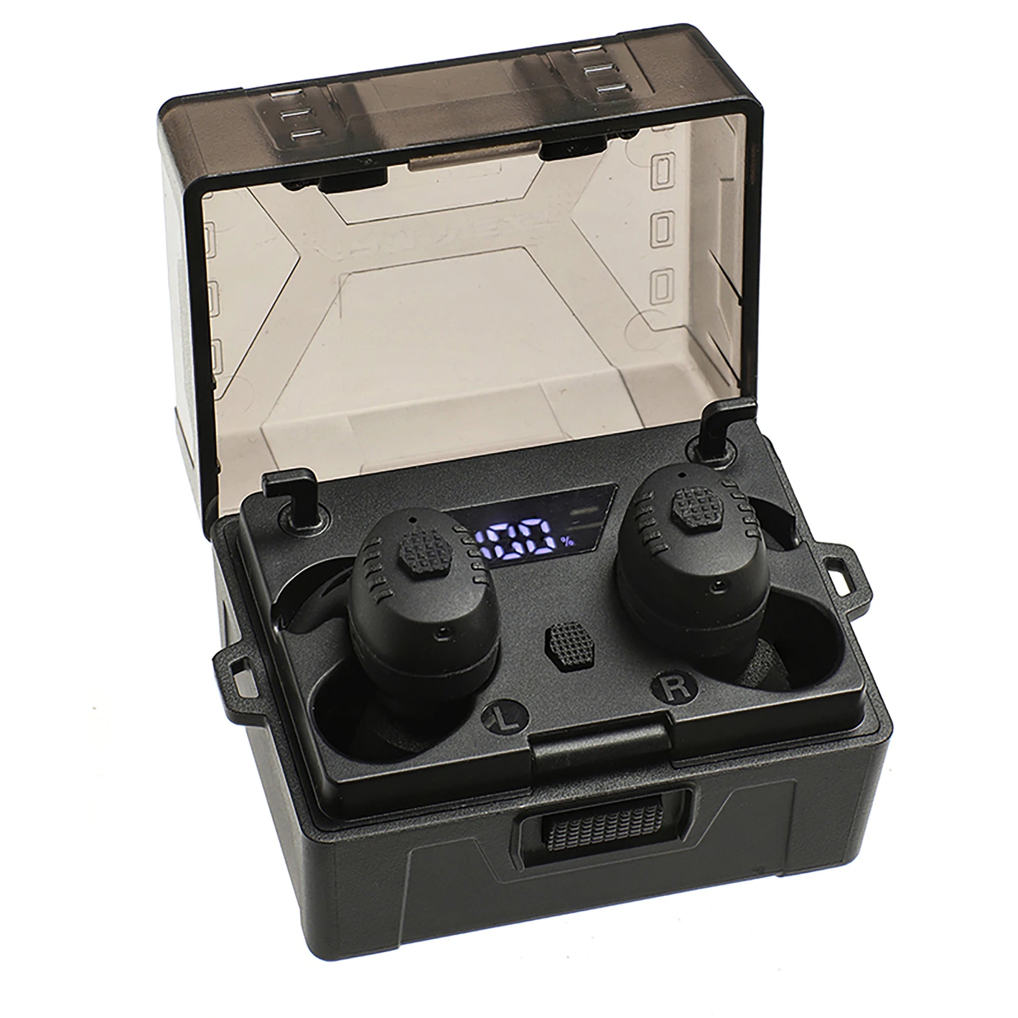 Professional Electronic Shooting Earplugs Advanced Noise Canceling Hearing Safety Protection Earmuff for Hunting Tactical