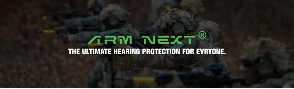 ARM NEXT NRR27db Electronic Earplug Headset Anti Noise Ear Plug Noise Canceling for Hunting Shooting Earmuff Outdoor/Indoor Mode